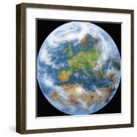 Globe I-Contemporary Photography-Framed Art Print