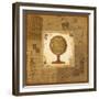 Globe I-Pela Design-Framed Premium Giclee Print