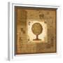 Globe I-Pela Design-Framed Premium Giclee Print