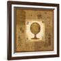 Globe I-Pela Design-Framed Art Print