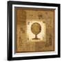 Globe I-Pela Design-Framed Art Print