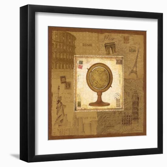 Globe I-Pela Design-Framed Art Print