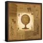 Globe I-Pela Design-Framed Stretched Canvas