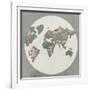 Globe I-PI Juvenile-Framed Art Print