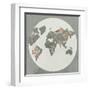 Globe I-PI Juvenile-Framed Art Print