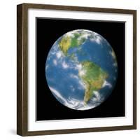 Globe II-Contemporary Photography-Framed Giclee Print