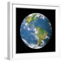 Globe II-Contemporary Photography-Framed Giclee Print