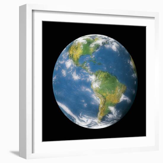 Globe II-Contemporary Photography-Framed Giclee Print