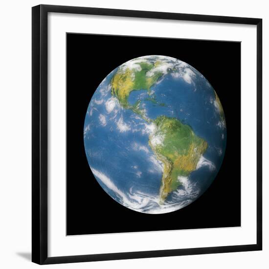 Globe II-Contemporary Photography-Framed Giclee Print