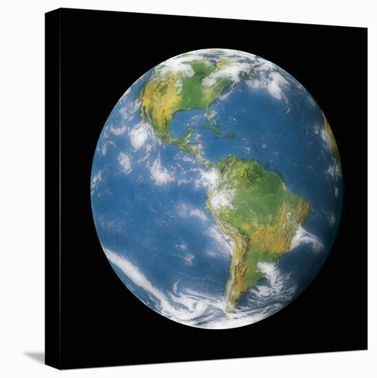 Globe II-Contemporary Photography-Stretched Canvas