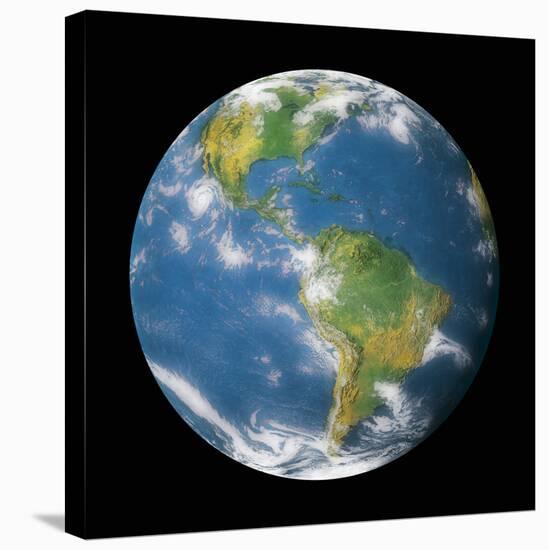 Globe II-Contemporary Photography-Stretched Canvas
