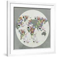 Globe II-PI Juvenile-Framed Art Print