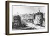 Globe Theatre, Bankside, Southwark and the Bear Garden, C1597-null-Framed Giclee Print