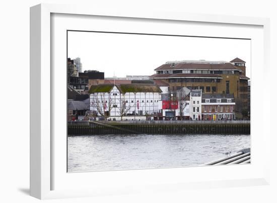 Globe Theatre on Bankside, London, England, United Kingdom, Europe-Mark-Framed Photographic Print