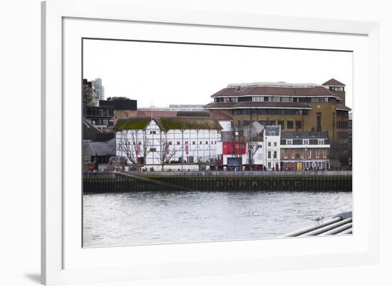 Globe Theatre on Bankside, London, England, United Kingdom, Europe-Mark-Framed Photographic Print