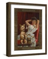 Globe Tobacco Co. Goes to the Dogs-null-Framed Giclee Print