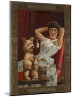 Globe Tobacco Co. Goes to the Dogs-null-Mounted Giclee Print