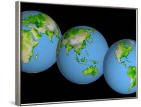 Globes of the World-Stocktrek Images-Framed Photographic Print