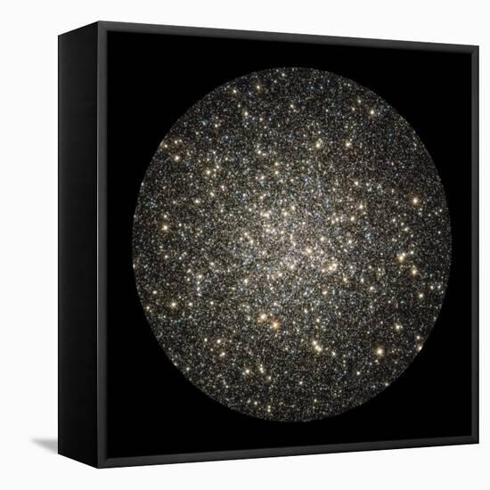 Globular Cluster M13-Stocktrek Images-Framed Stretched Canvas