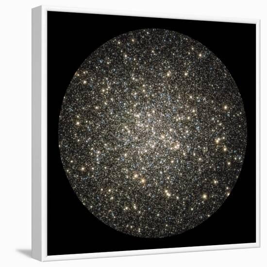 Globular Cluster M13-Stocktrek Images-Framed Photographic Print