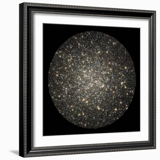 Globular Cluster M13-Stocktrek Images-Framed Photographic Print