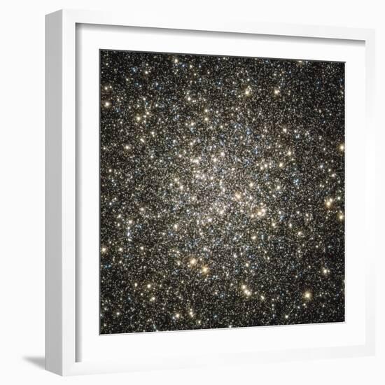 Globular Cluster M13-Stocktrek Images-Framed Photographic Print