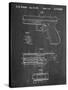 Glock Pistol Patent-null-Stretched Canvas