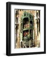 Glockenspiel Details, Marienplatz, Munich, Germany-Adam Jones-Framed Premium Photographic Print