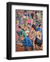 GloCorama, 2010-PJ Crook-Framed Premium Giclee Print