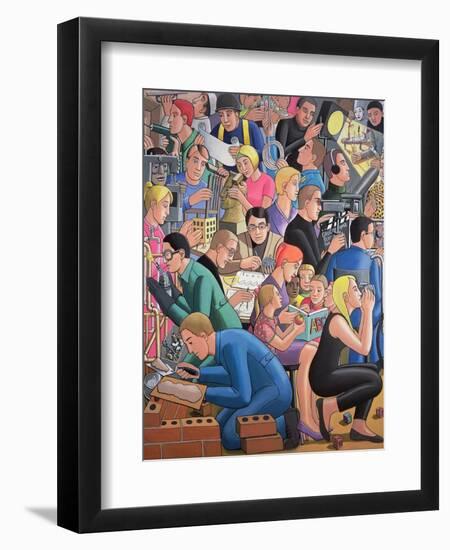 GloCorama, 2010-PJ Crook-Framed Premium Giclee Print