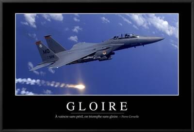 Gloire Citation Et Affiche D Inspiration Et Motivation Photographic Print Allposters Com