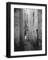 Gloomy Alley in Glasgow-Thomas Annan-Framed Photographic Print