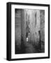 Gloomy Alley in Glasgow-Thomas Annan-Framed Photographic Print