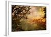 Gloomy Sunset - Artwork In Oil Painting Style-Maugli-l-Framed Art Print