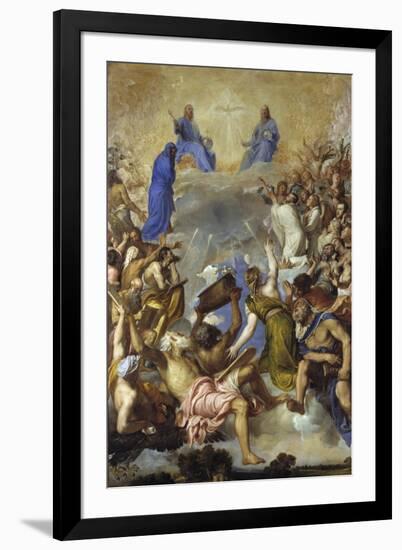 Gloria, 1551-1554-Titian (Tiziano Vecelli)-Framed Giclee Print