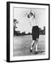 Gloria Fecht, Former Ice Follies Skater Became a Noted Golfer in the 1950s and 1960s-null-Framed Photo