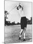 Gloria Fecht, Former Ice Follies Skater Became a Noted Golfer in the 1950s and 1960s-null-Mounted Photo