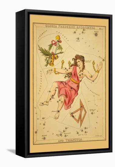 Gloria Frederici, Andromeda, and Triangula-Aspin Jehosaphat-Framed Stretched Canvas