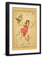 Gloria Frederici, Andromeda, and Triangula-Aspin Jehosaphat-Framed Art Print