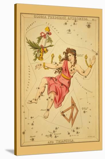 Gloria Frederici, Andromeda, and Triangula-Aspin Jehosaphat-Stretched Canvas