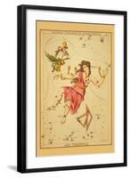 Gloria Frederici, Andromeda, and Triangula-Aspin Jehosaphat-Framed Art Print