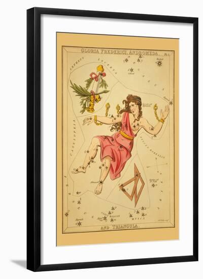 Gloria Frederici, Andromeda, and Triangula-Aspin Jehosaphat-Framed Art Print