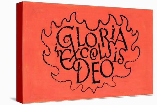 Gloria in Excelsis Deo,1970s-George Adamson-Stretched Canvas