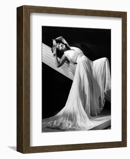 Gloria Swanson, 1940-null-Framed Photographic Print