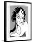 Gloria Swanson, 2018-Neale Osborne-Framed Giclee Print