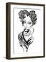 Gloria Swanson, 2018-Neale Osborne-Framed Giclee Print