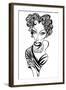 Gloria Swanson, 2018-Neale Osborne-Framed Giclee Print