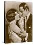 Gloria Swanson American Film Actress with Rudolph Valentino-null-Stretched Canvas