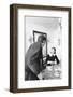 Gloria Vanderbilt and Husband Wyatt Cooper, New York, 1974-Alfred Eisenstaedt-Framed Photographic Print