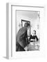 Gloria Vanderbilt and Husband Wyatt Cooper, New York, 1974-Alfred Eisenstaedt-Framed Photographic Print